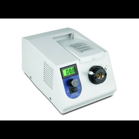 SCIENSCOPE 150w Fiber Optic Illuminator W/ Internal Filter Holder, Voltage Readout IL-FOI-150